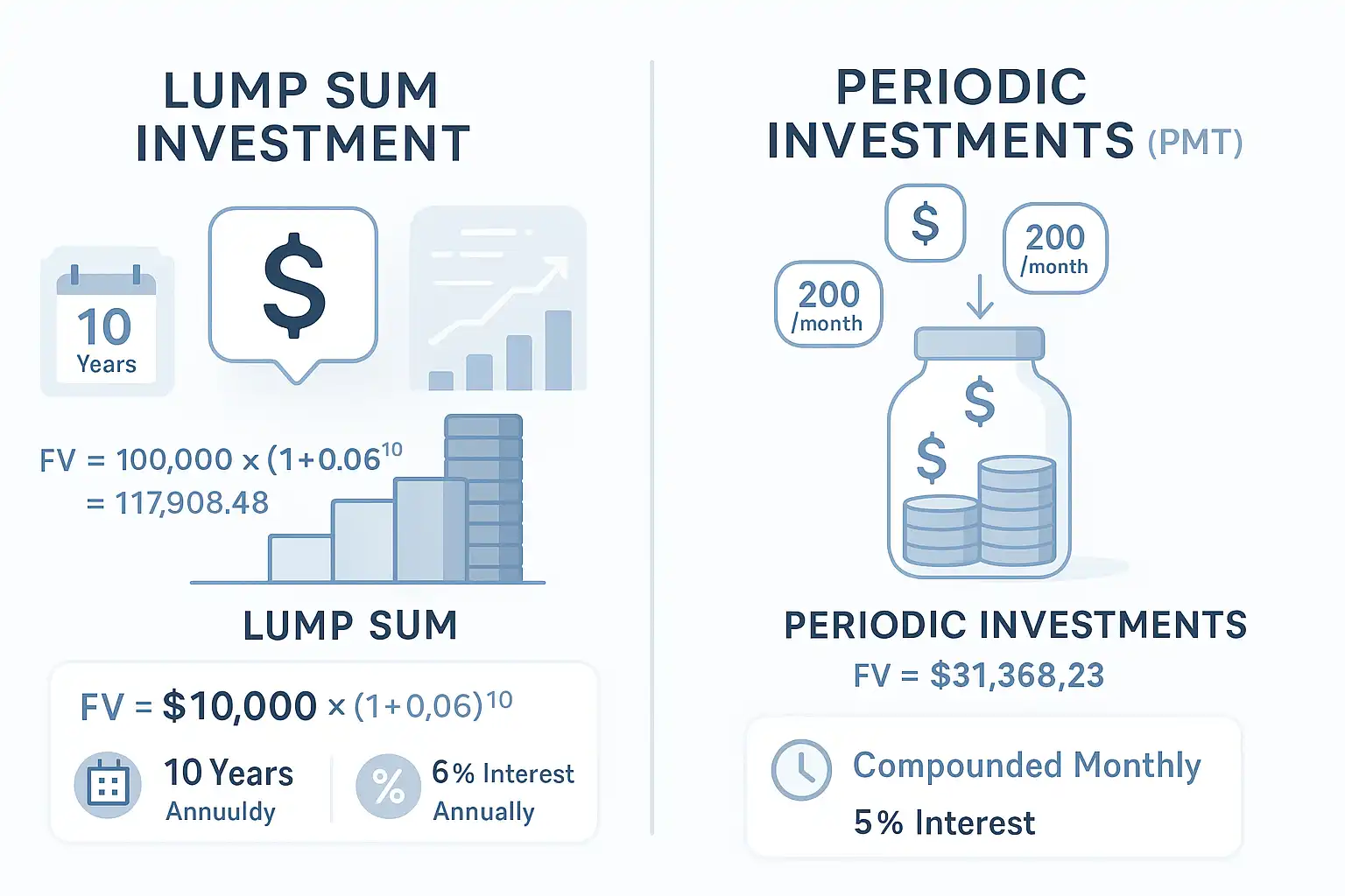 Lump Sum vs Periodic Investments