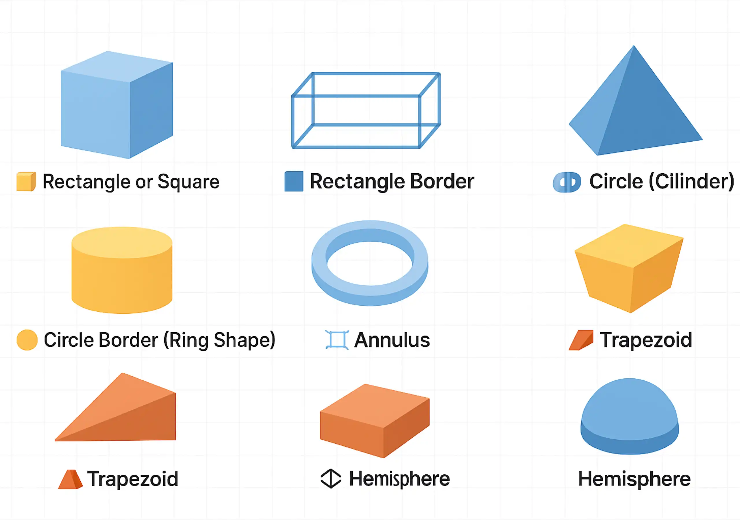 Common Shapes How to Calculate Volume for Each