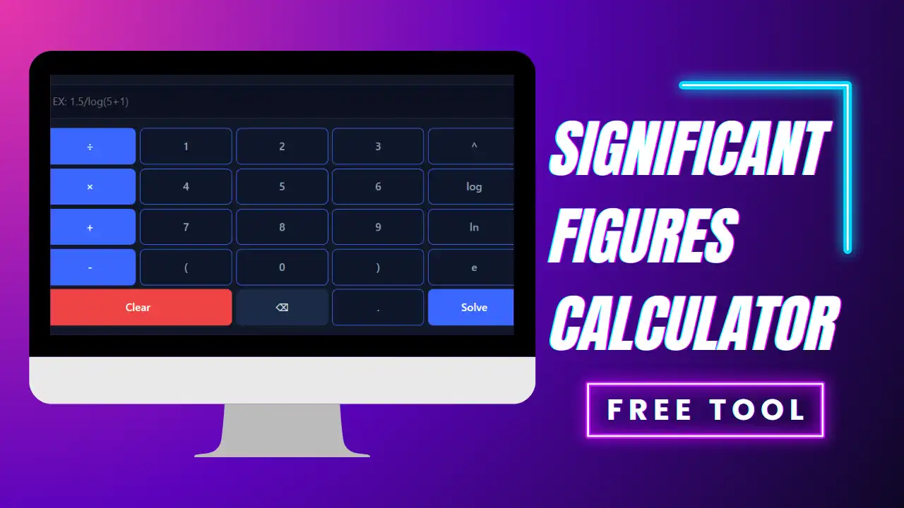 significant figures calculator 