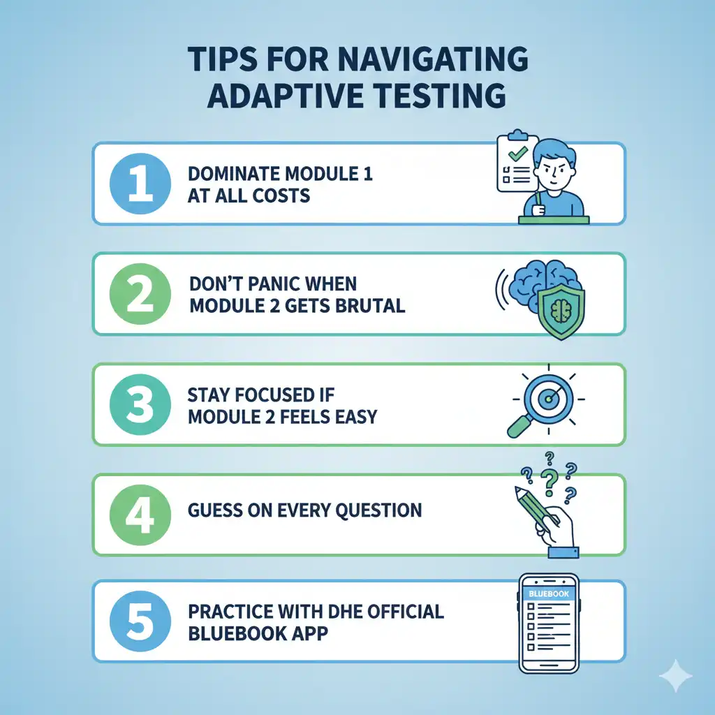 5 Tips for Navigating sat Adaptive Testing