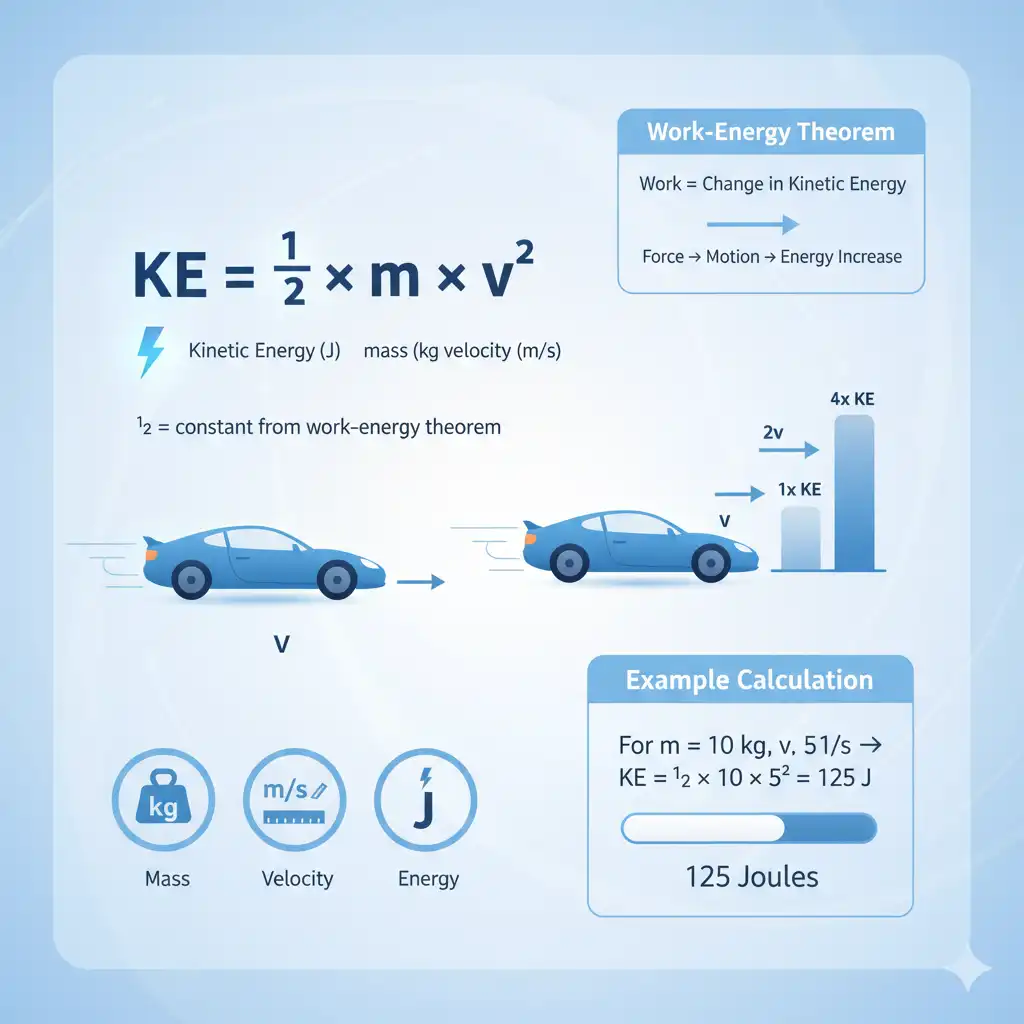 Kinetic Energy Formula 