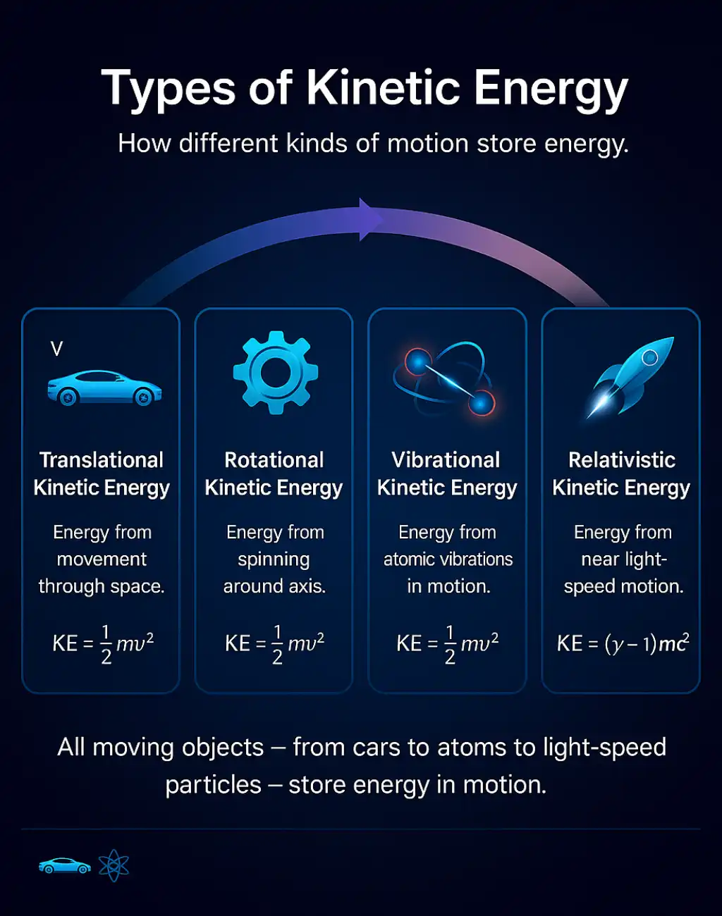 Types of Kinetic Energy