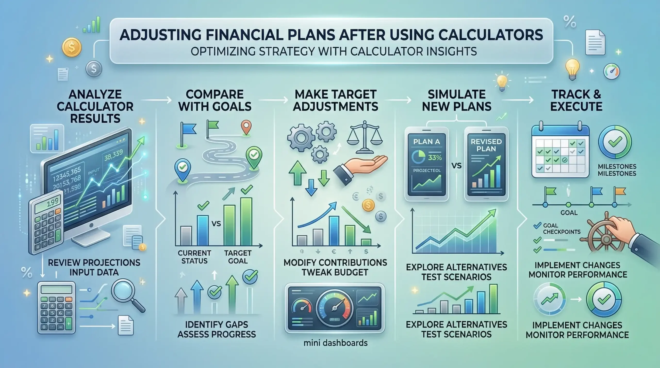 Adjusting Your Plan Based on Calculator Results