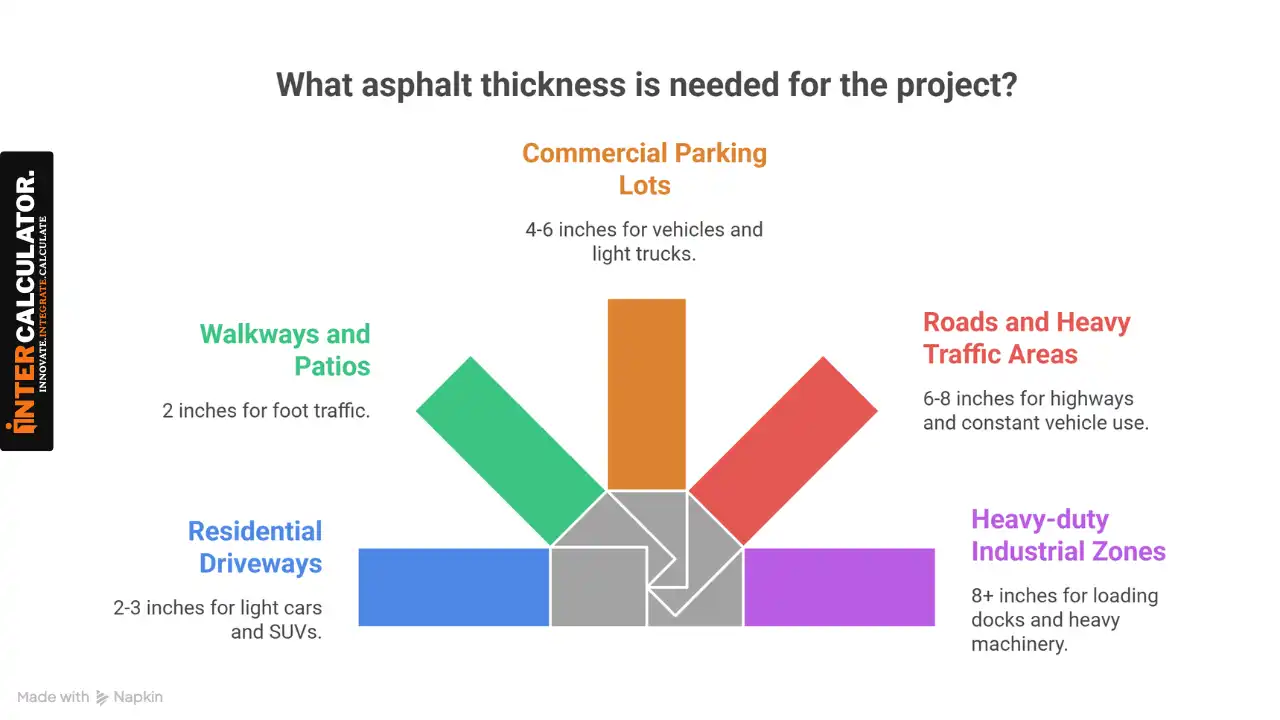 Asphalt Thickness Guide, How Much Do You Actually Need