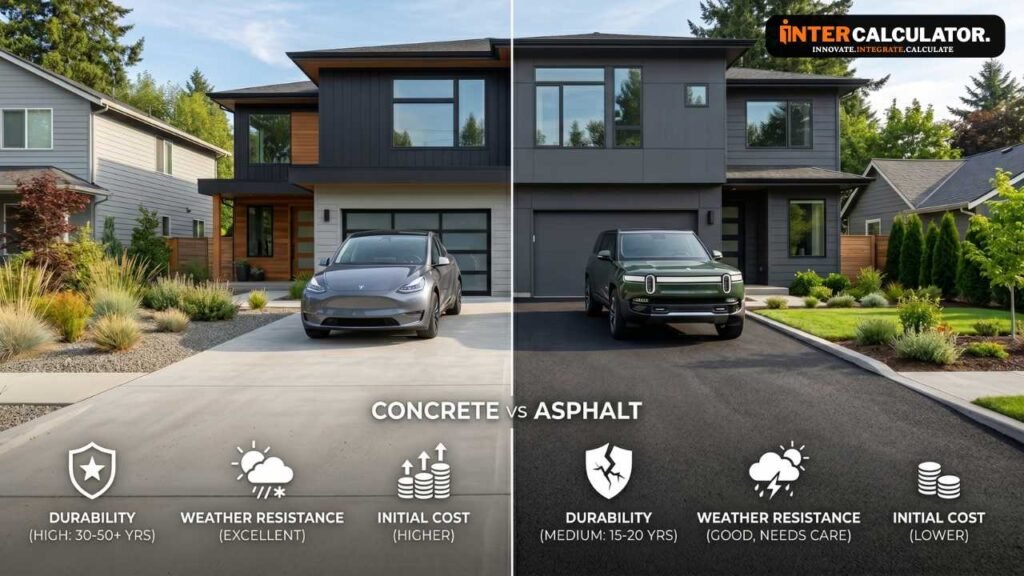 Concrete vs. Asphalt Driveway: Which Is Better in 2026?