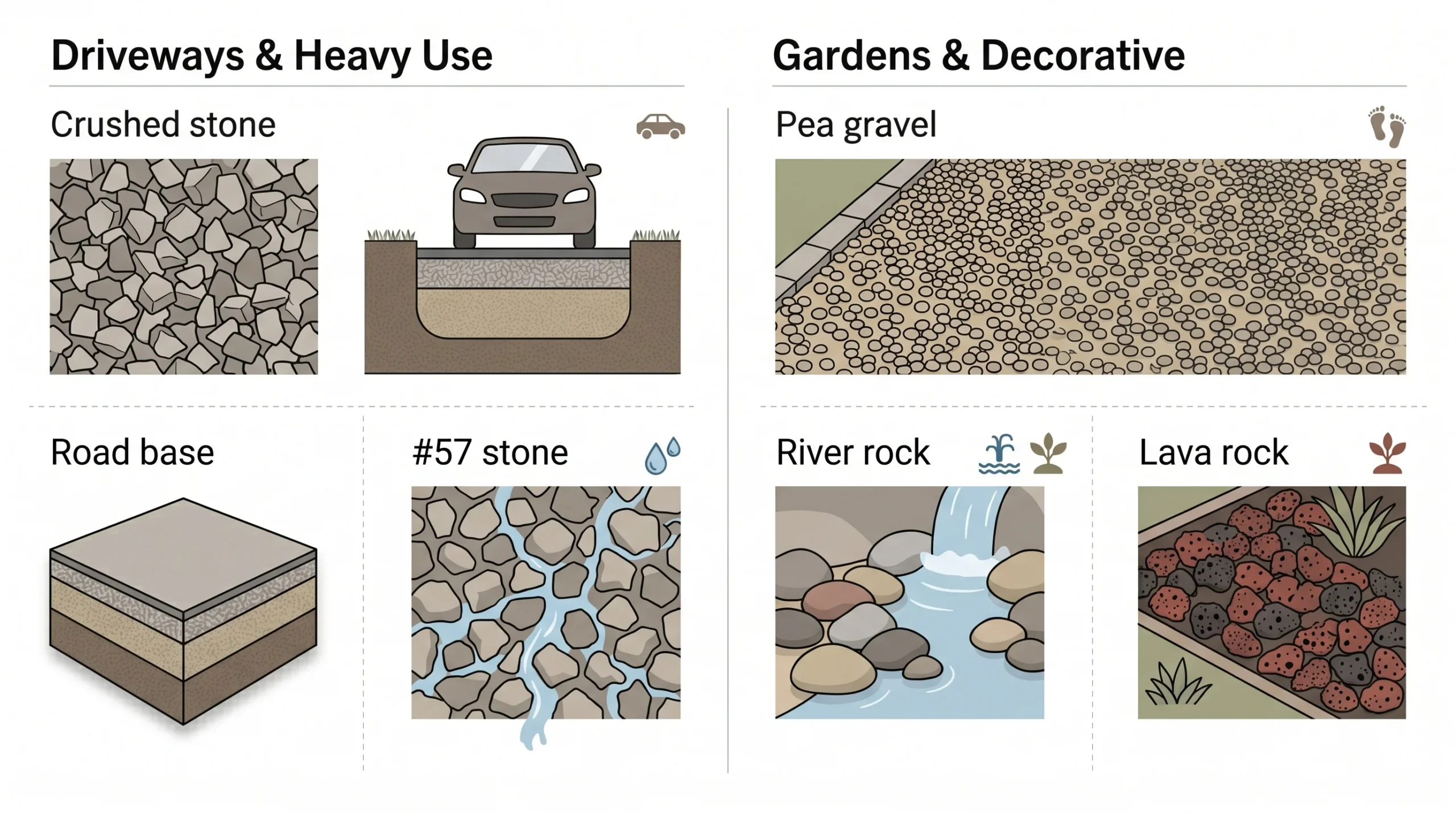 Types of Gravel Which One Is Right for Your Project 1 scaled